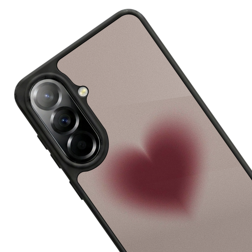 Samsung Galaxy A57 Uyumlu Kalp Love Tasarımlı Glossy Premium Kılıf