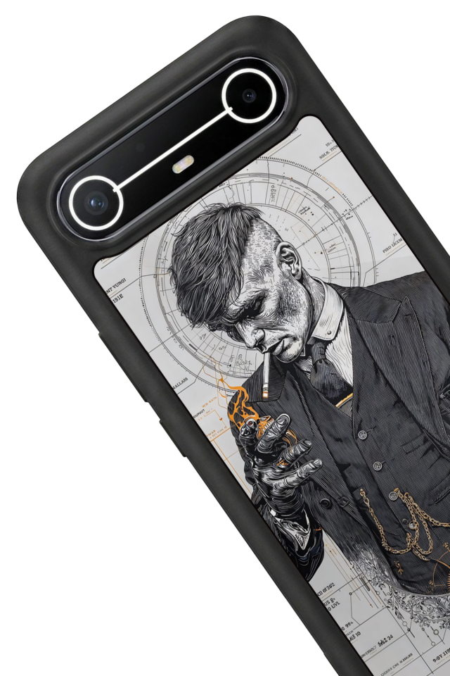 Tecno Spark Slim 5G Uyumlu Peaky Blinders Tasarımlı Glossy Premium Kılıf