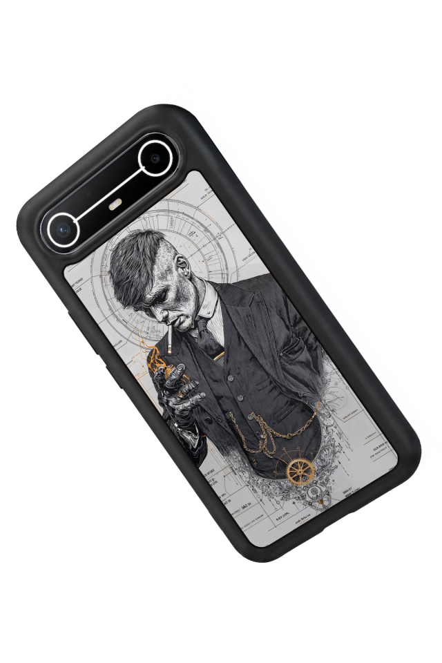 Tecno Spark Slim 5G Uyumlu Peaky Blinders Tasarımlı Glossy Premium Kılıf