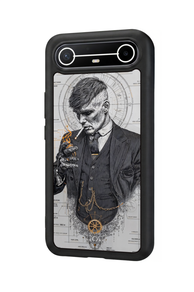 Tecno Spark Slim 5G Uyumlu Peaky Blinders Tasarımlı Glossy Premium Kılıf