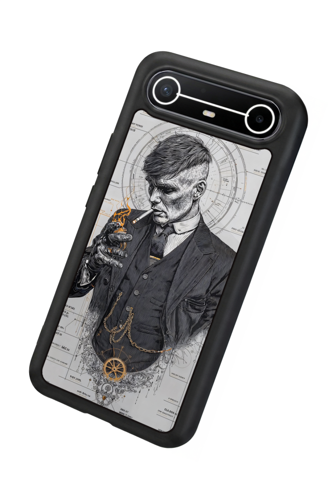 Tecno Spark Slim 5G Uyumlu Peaky Blinders Tasarımlı Glossy Premium Kılıf