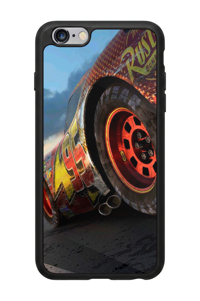 iPhone 6s Plus Uyumlu Şimsek McQueen Tasarımlı Glossy Premium Kılıf
