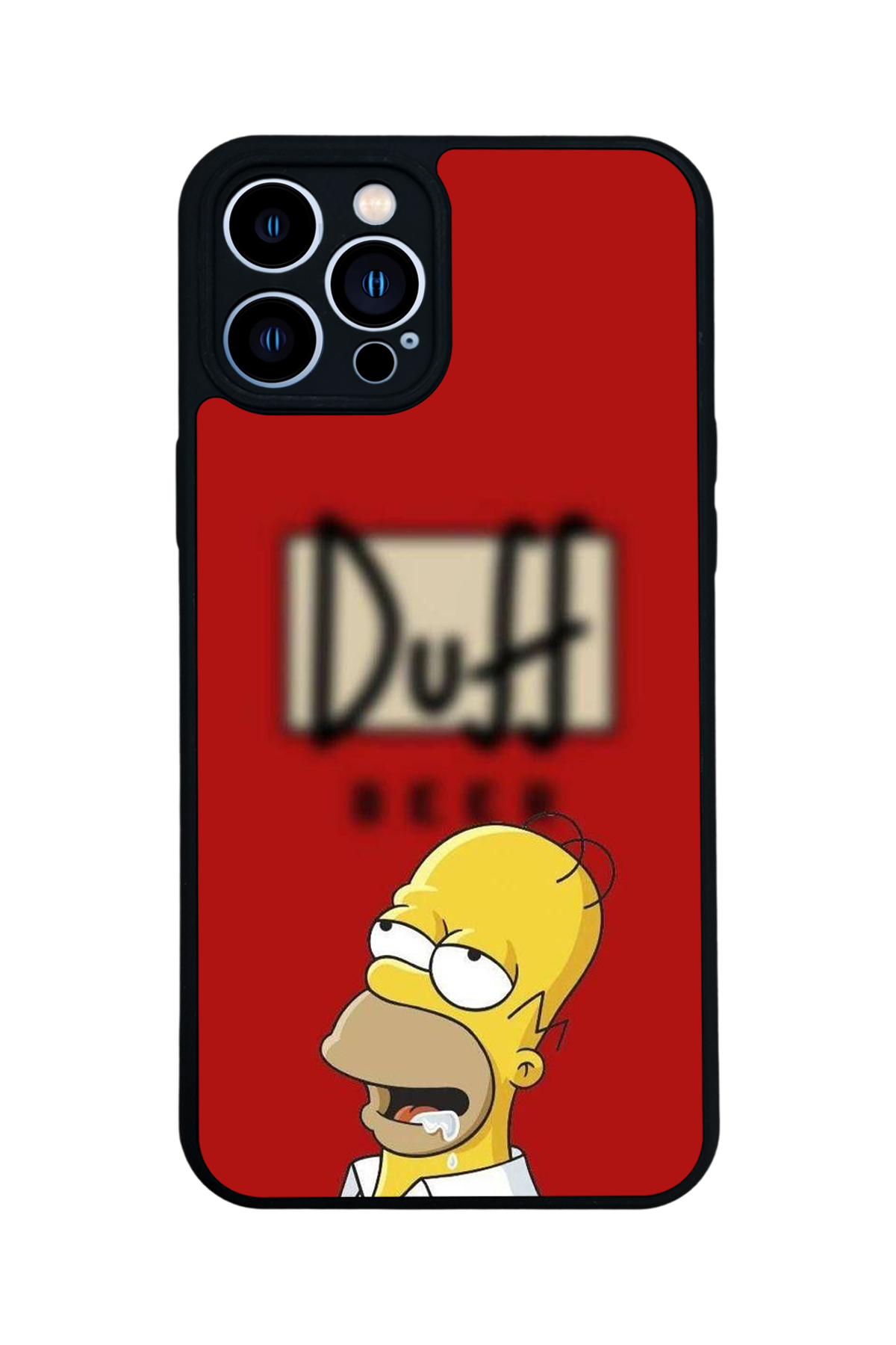 iPhone 13 Pro Max Uyumlu The Simpsons Tasarımlı Glossy Premium Kılıf