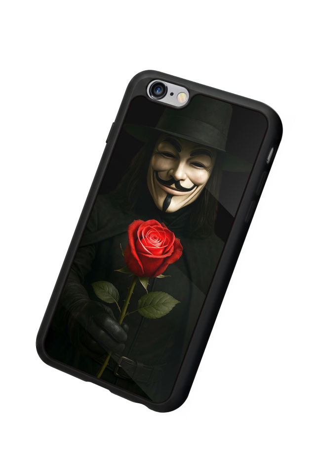 iPhone 6 Plus Uyumlu Vendetta Tasarımlı Glossy Premium Kılıf