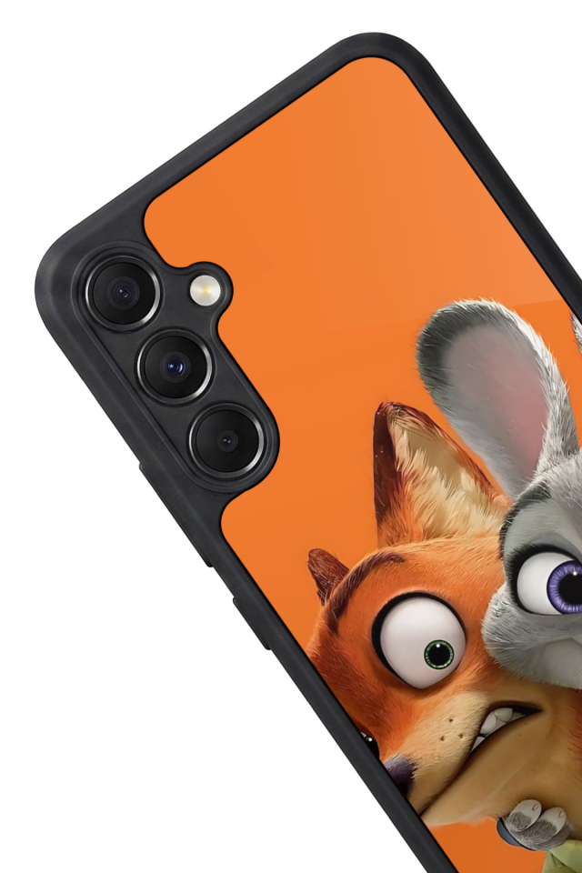 Samsung Galaxy A34 Uyumlu Zootropolis Tasarımlı Glossy Premium Kılıf