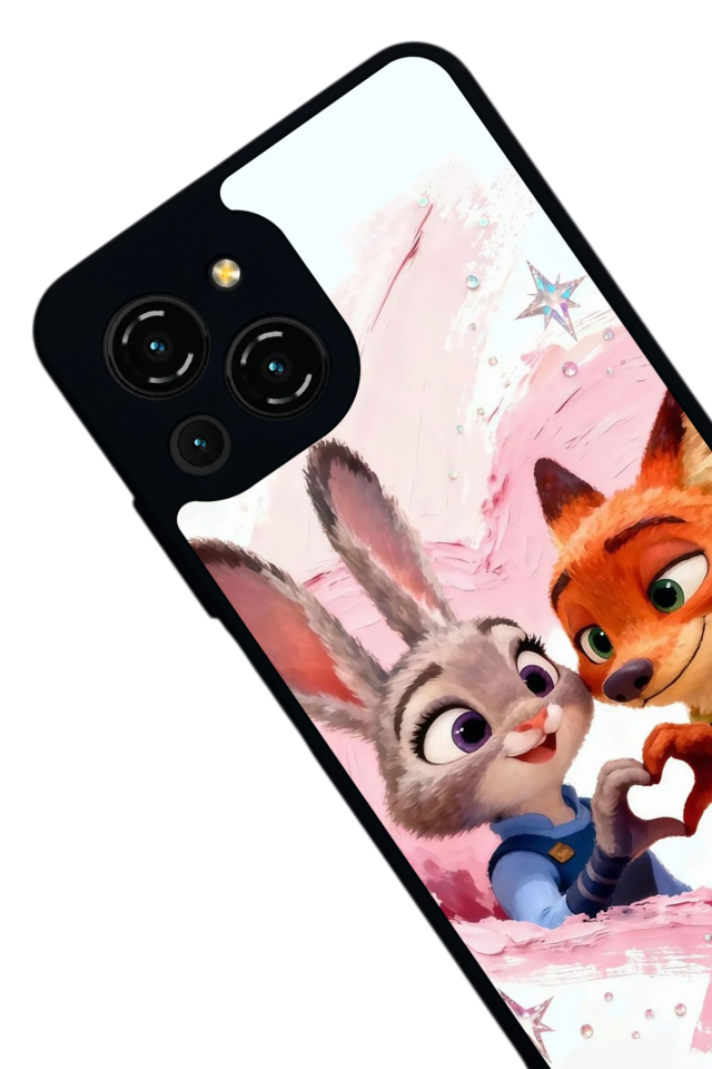 Reeder S23 Pro Max Uyumlu Zootropolis Tasarımlı Glossy Premium Kılıf