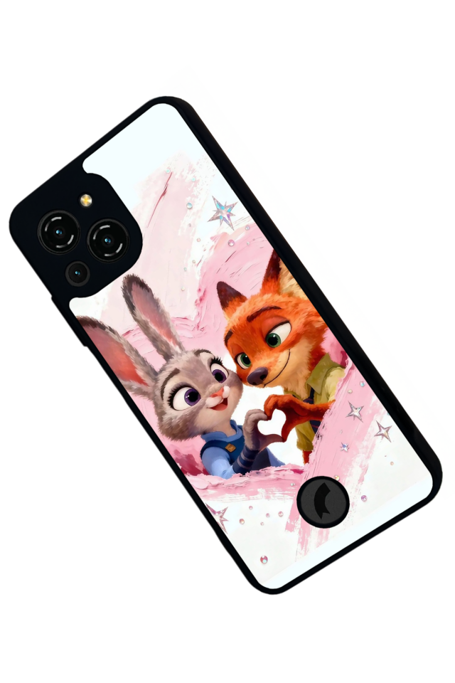 Reeder S23 Pro Max Uyumlu Zootropolis Tasarımlı Glossy Premium Kılıf