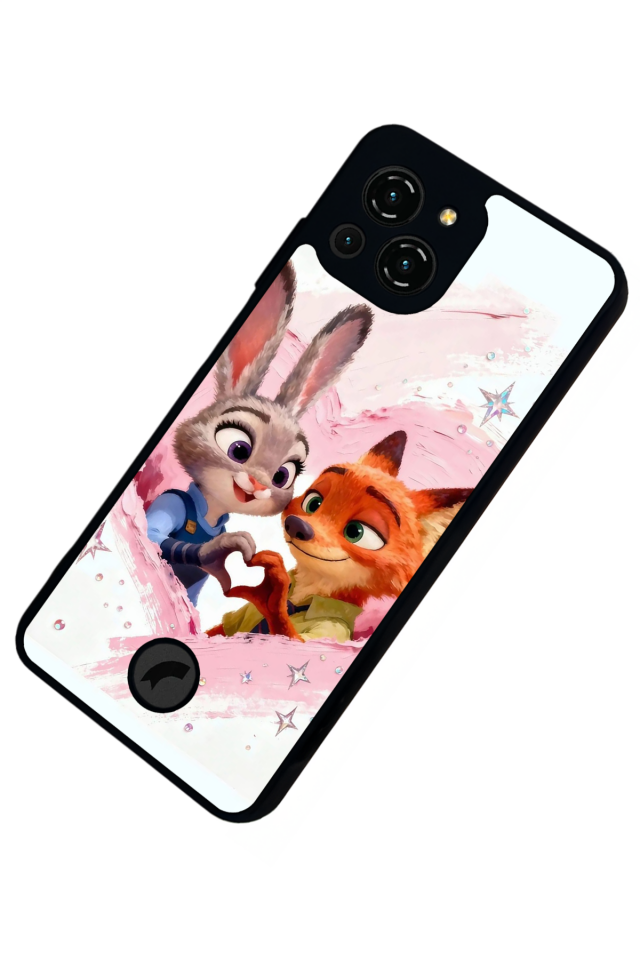 Reeder S23 Pro Max Uyumlu Zootropolis Tasarımlı Glossy Premium Kılıf