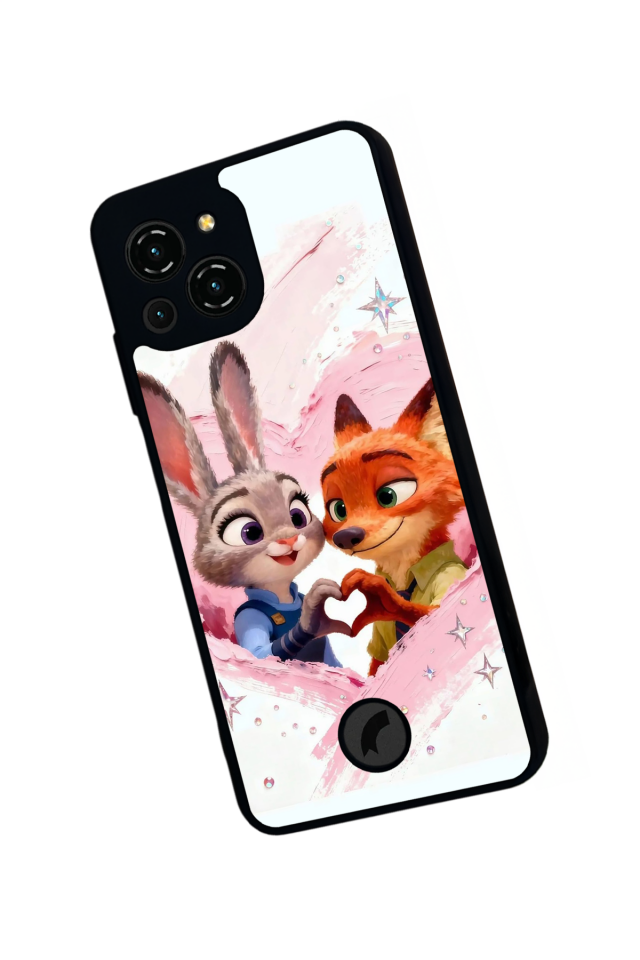 Reeder S23 Pro Max Uyumlu Zootropolis Tasarımlı Glossy Premium Kılıf