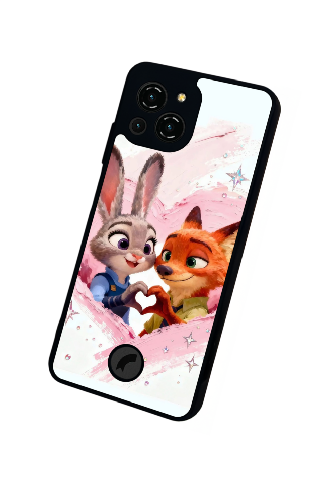 Reeder S23 Pro Max Uyumlu Zootropolis Tasarımlı Glossy Premium Kılıf