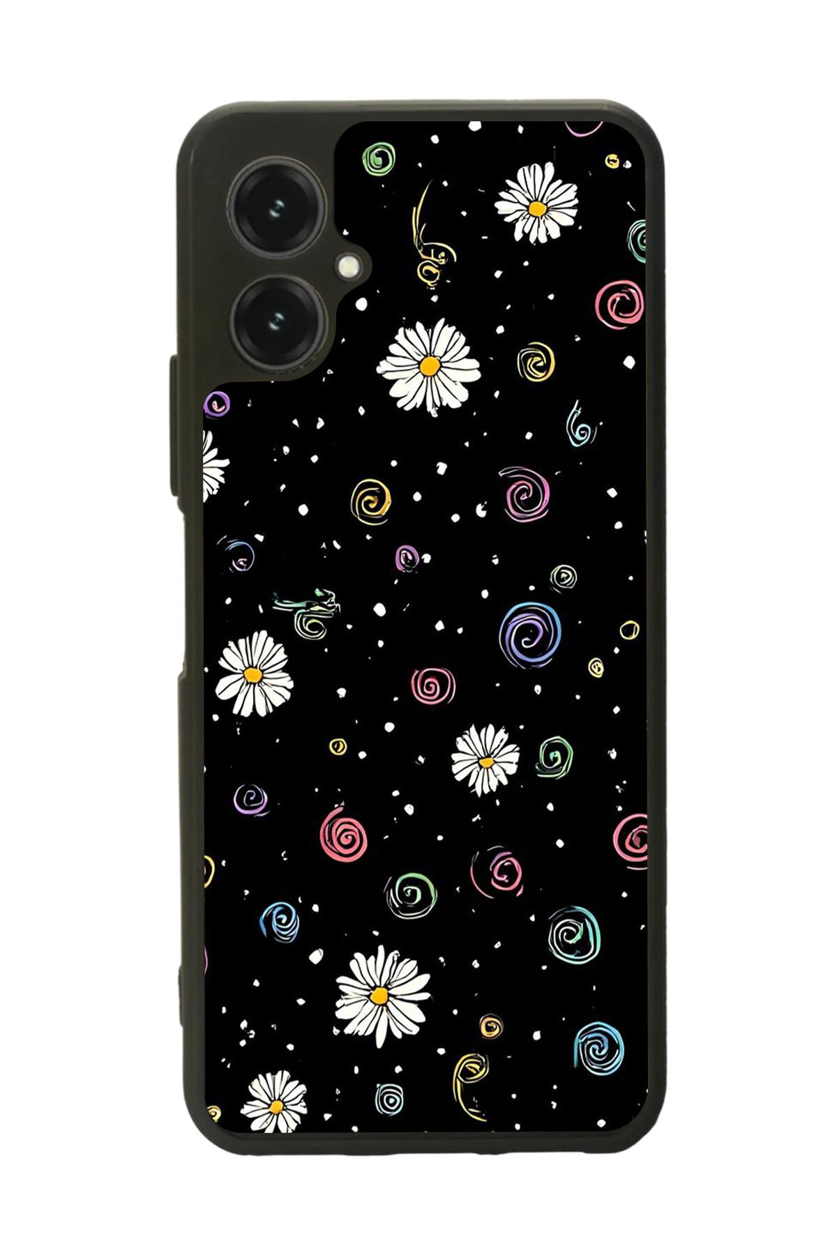 Omix X5 Uyumlu Floral Tasarımlı Glossy Premium Kılıf