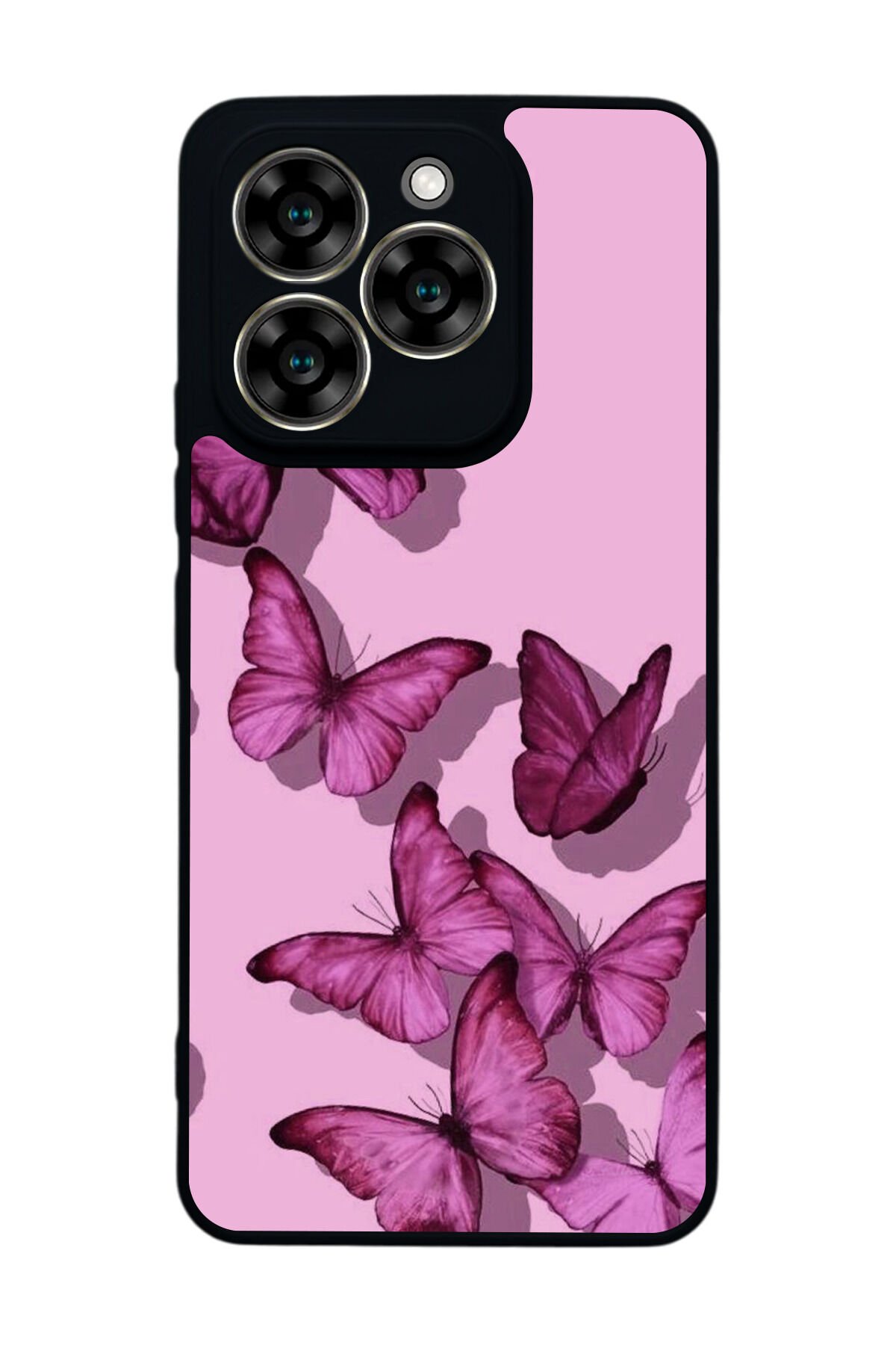 Reeder S919 Uyumlu Kelebek Tasarımlı Glossy Premium Kılıf