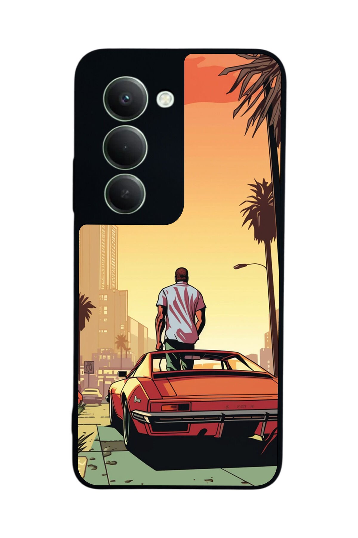 Xiaomi Redmi 15 5G Uyumlu GTA Tasarımlı Glossy Premium Kılıf