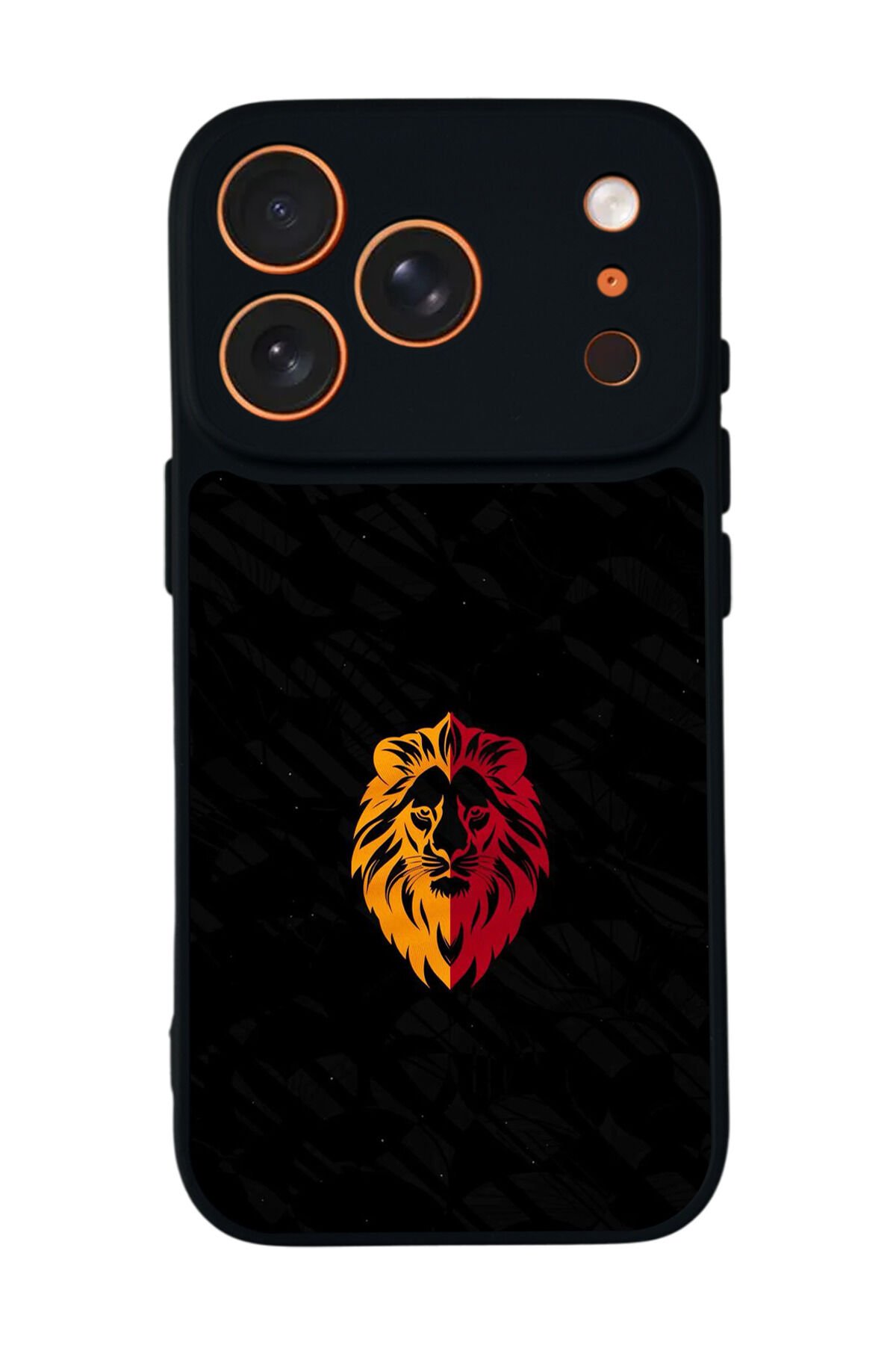 iPhone 17 Pro Uyumlu Aslan Tasarımlı Glossy Premium Kılıf