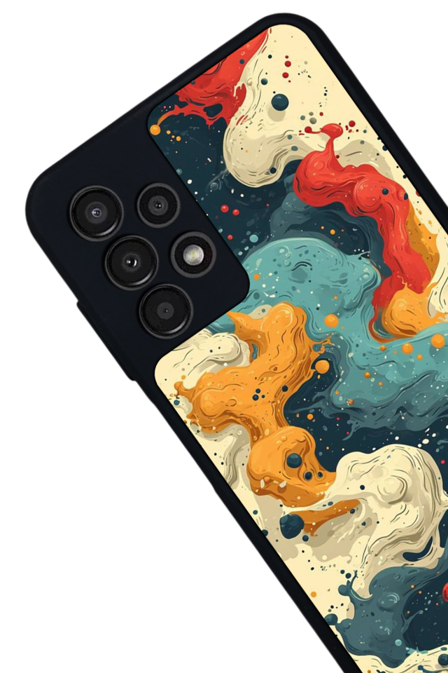 Samsung Galaxy A23 Uyumlu Abstract Tasarımlı Glossy Premium Kılıf