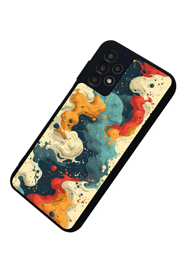 Samsung Galaxy A23 Uyumlu Abstract Tasarımlı Glossy Premium Kılıf