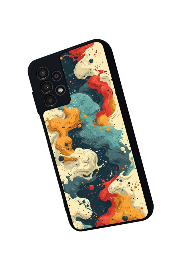 Samsung Galaxy A23 Uyumlu Abstract Tasarımlı Glossy Premium Kılıf
