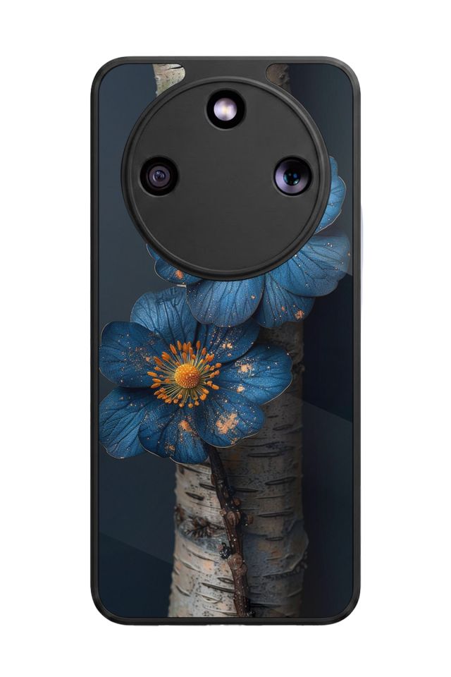 Honor Magic 8 Lite Uyumlu Cicek Tasarımlı Glossy Premium Kılıf