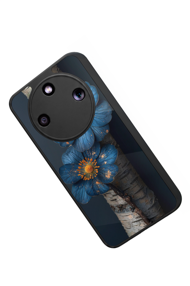 Honor Magic 8 Lite Uyumlu Cicek Tasarımlı Glossy Premium Kılıf