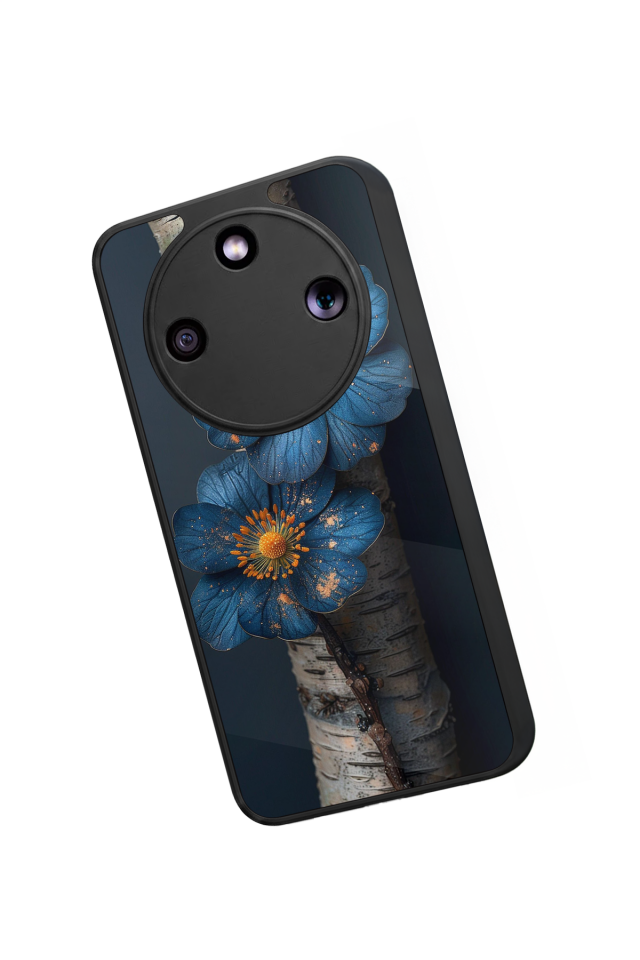 Honor Magic 8 Lite Uyumlu Cicek Tasarımlı Glossy Premium Kılıf