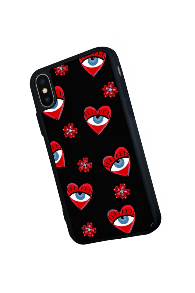 iPhone XS Max Uyumlu Göz Tasarımlı Glossy Premium Kılıf