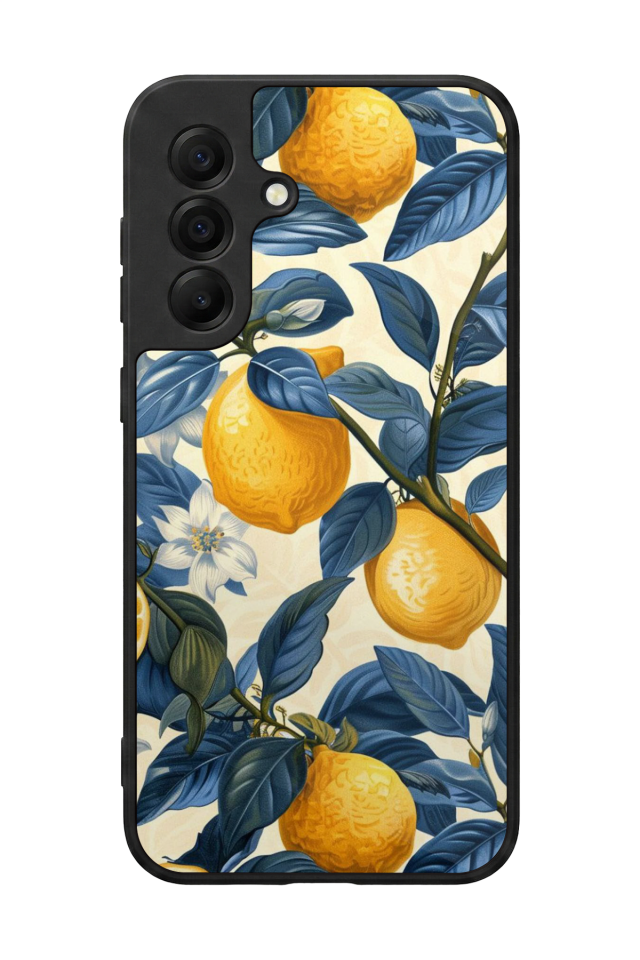 Samsung Galaxy A17 Uyumlu Limon Tasarımlı Glossy Premium Kılıf