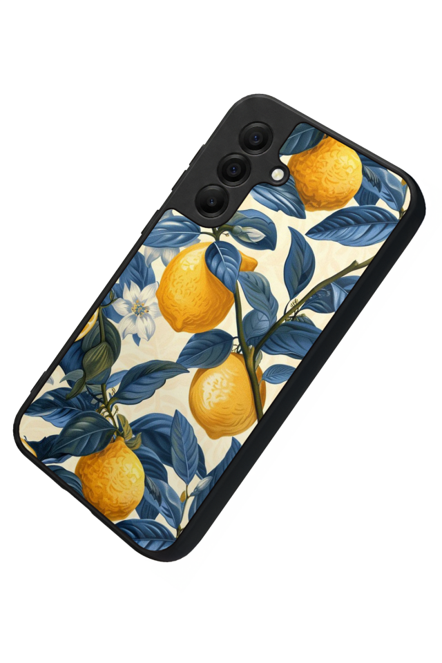 Samsung Galaxy A17 Uyumlu Limon Tasarımlı Glossy Premium Kılıf