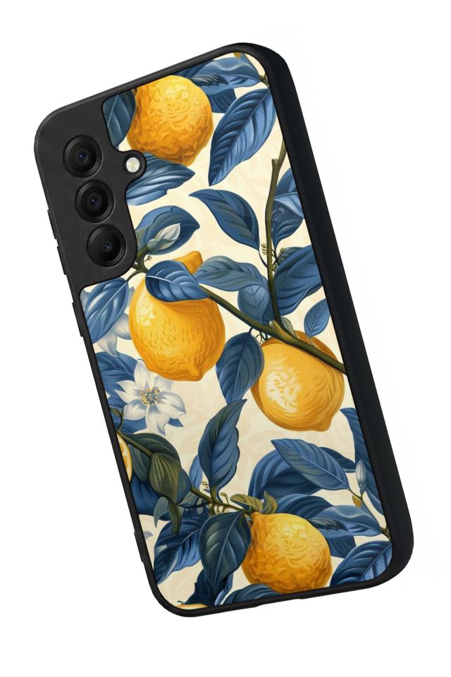 Samsung Galaxy A17 Uyumlu Limon Tasarımlı Glossy Premium Kılıf