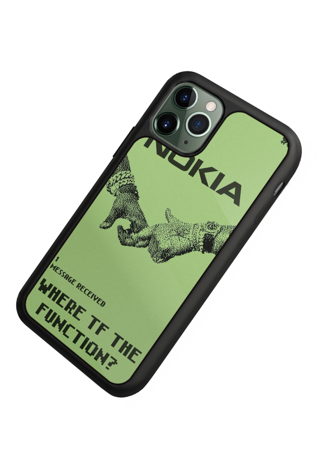 iPhone 11 Pro Max Uyumlu Nokia Tasarımlı Glossy Premium Kılıf