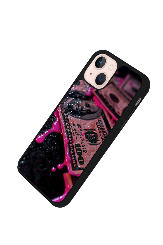 iPhone 15 Uyumlu Para Tasarımlı Glossy Premium Kılıf