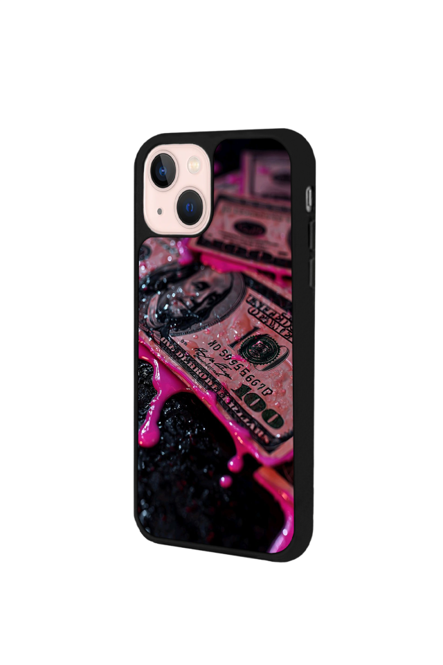 iPhone 15 Uyumlu Para Tasarımlı Glossy Premium Kılıf
