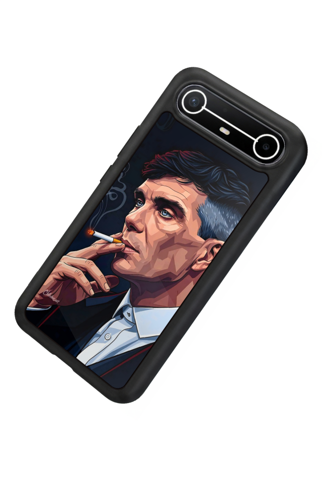 Tecno Spark Slim 5G Uyumlu Peaky Blinders Tasarımlı Glossy Premium Kılıf