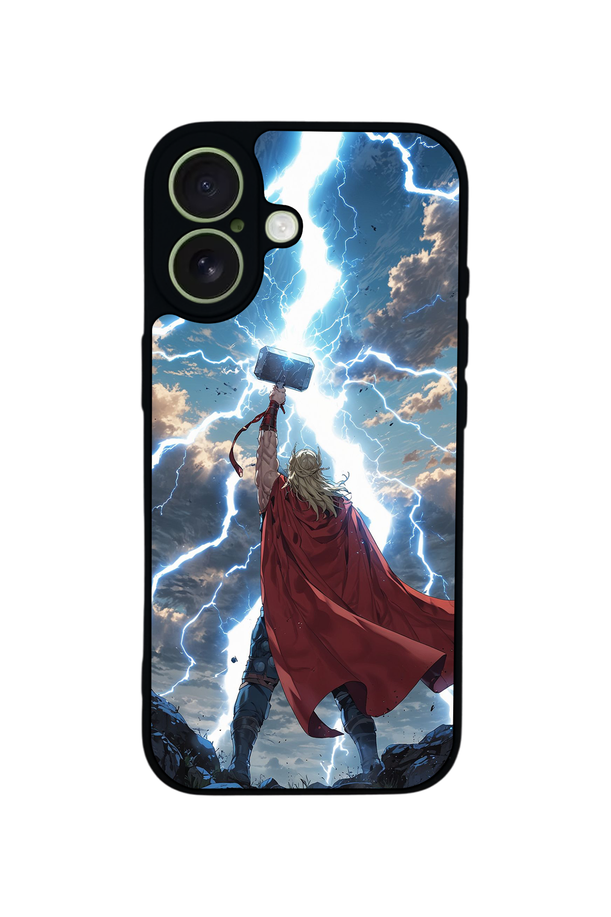 iPhone 17 Uyumlu Thor Tasarımlı Glossy Premium Kılıf