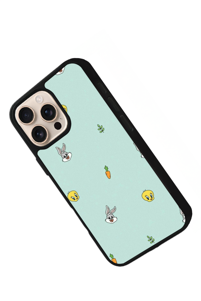 iPhone 14 Pro Uyumlu Tweety Tasarımlı Glossy Premium Kılıf