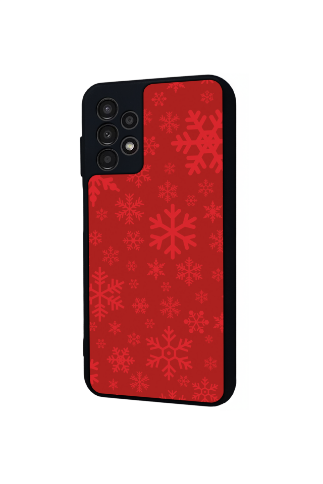 Samsung Galaxy A13 Uyumlu Yilbasi Christmas Tasarımlı Glossy Premium Kılıf