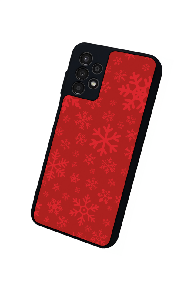 Samsung Galaxy A13 Uyumlu Yilbasi Christmas Tasarımlı Glossy Premium Kılıf