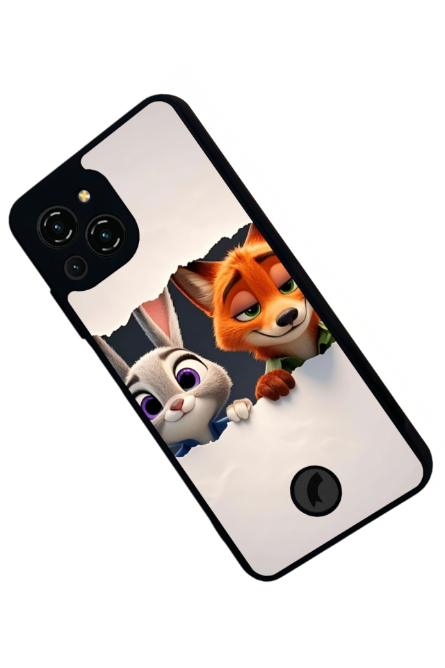 Reeder S23 Pro Max Uyumlu Zootropolis Tasarımlı Glossy Premium Kılıf