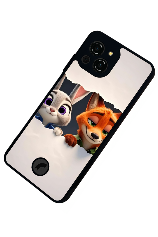 Reeder S23 Pro Max Uyumlu Zootropolis Tasarımlı Glossy Premium Kılıf