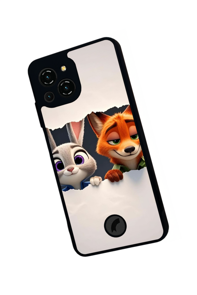 Reeder S23 Pro Max Uyumlu Zootropolis Tasarımlı Glossy Premium Kılıf