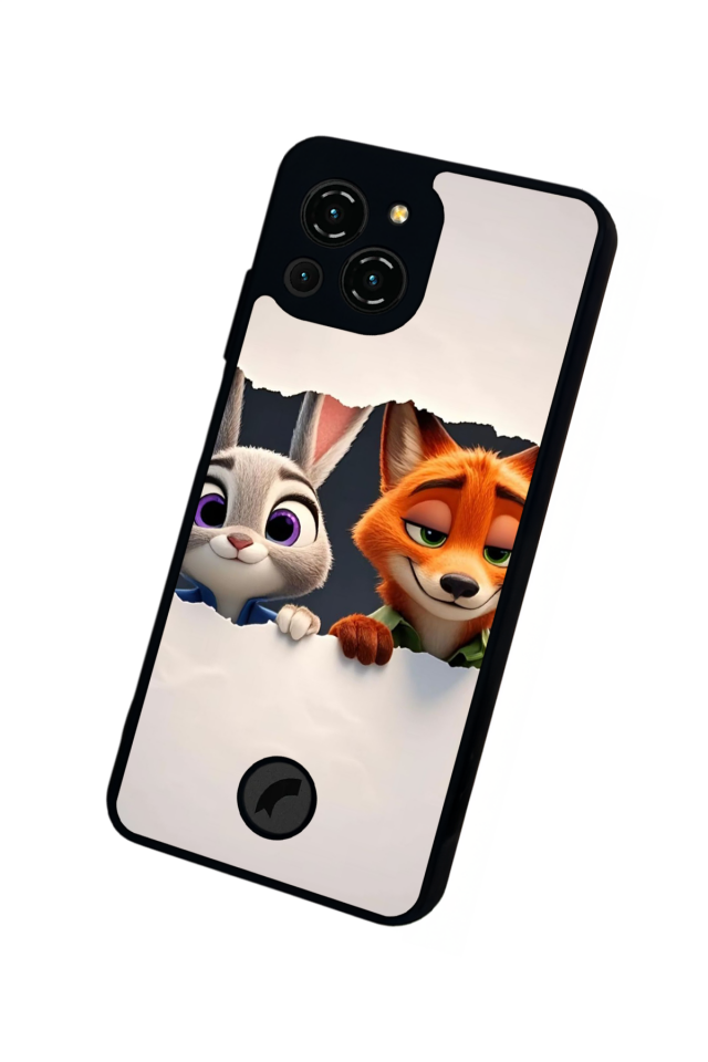 Reeder S23 Pro Max Uyumlu Zootropolis Tasarımlı Glossy Premium Kılıf