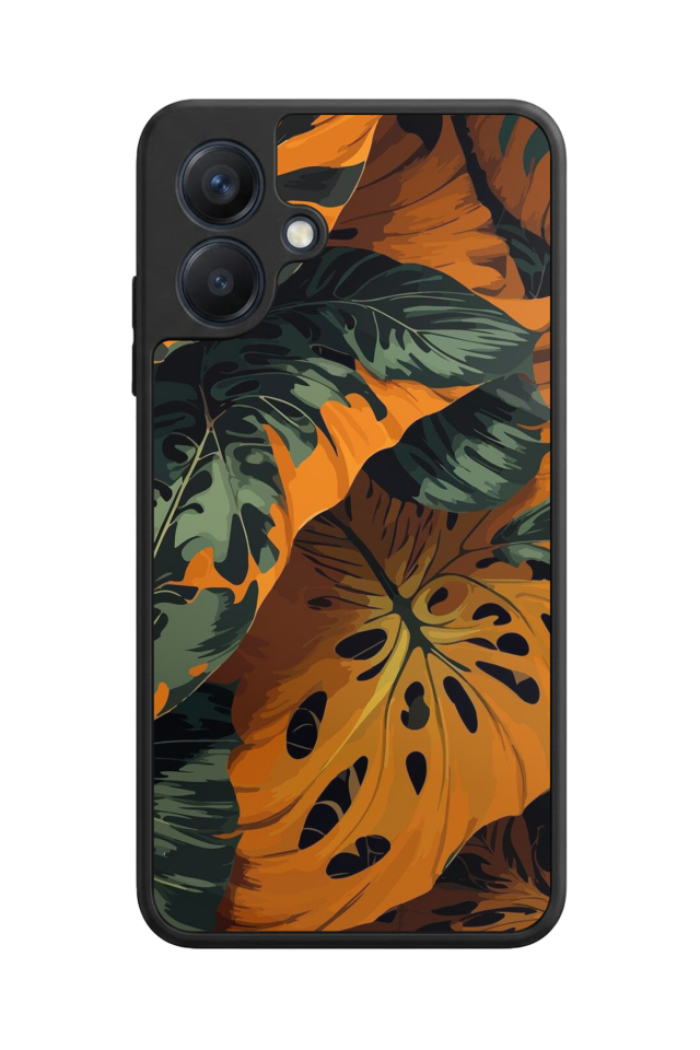 Samsung Galaxy A07 Uyumlu Botanik Tasarımlı Glossy Premium Kılıf