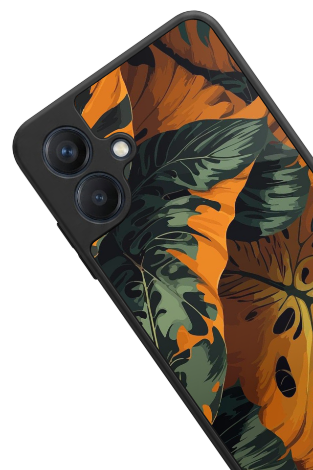 Samsung Galaxy A07 Uyumlu Botanik Tasarımlı Glossy Premium Kılıf