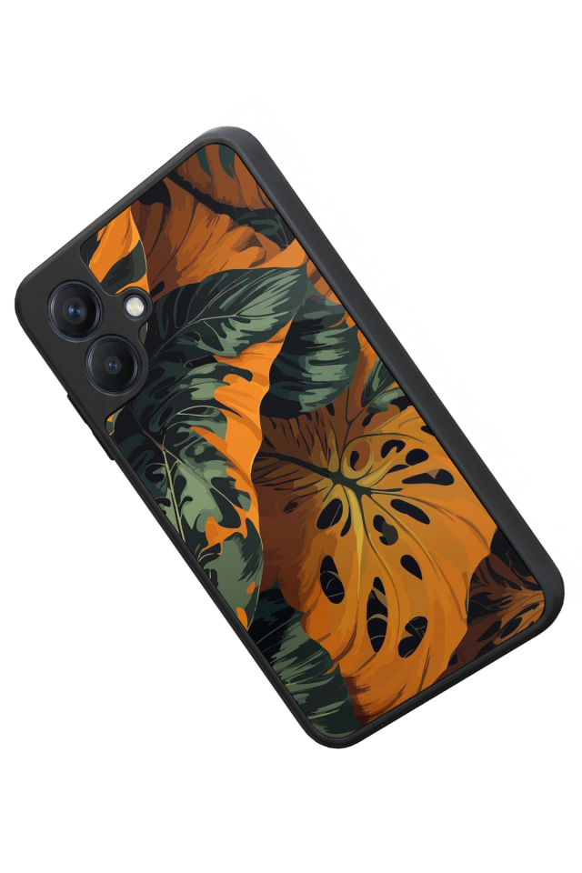 Samsung Galaxy A07 Uyumlu Botanik Tasarımlı Glossy Premium Kılıf