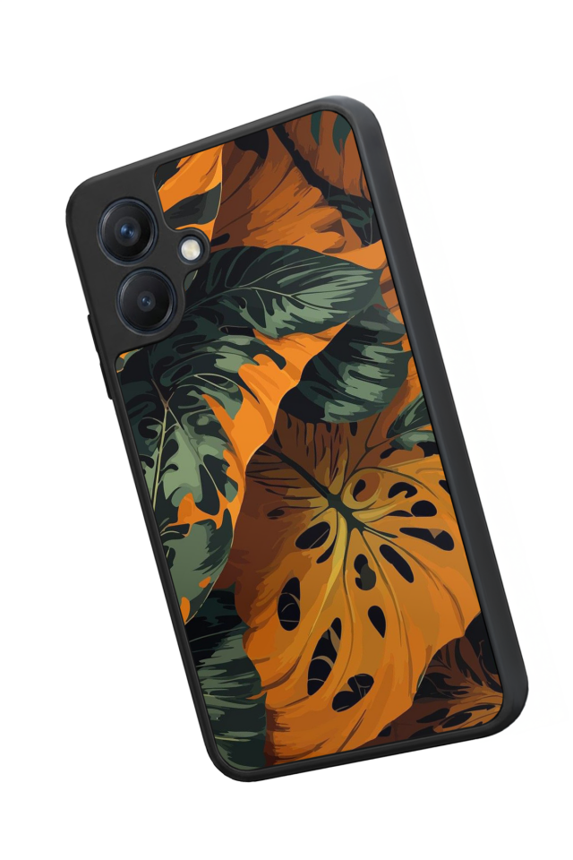 Samsung Galaxy A07 Uyumlu Botanik Tasarımlı Glossy Premium Kılıf