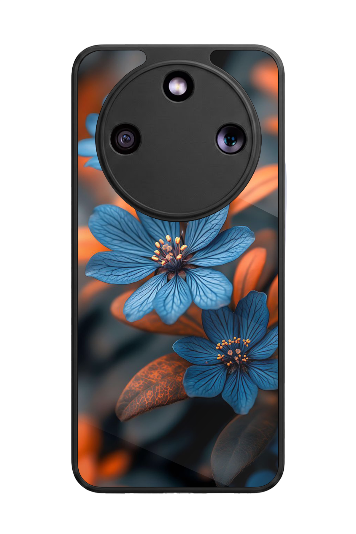 Honor Magic 8 Lite Uyumlu Cicek Tasarımlı Glossy Premium Kılıf