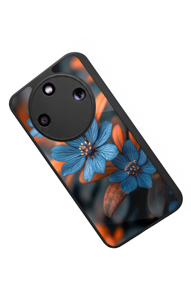 Honor Magic 8 Lite Uyumlu Cicek Tasarımlı Glossy Premium Kılıf
