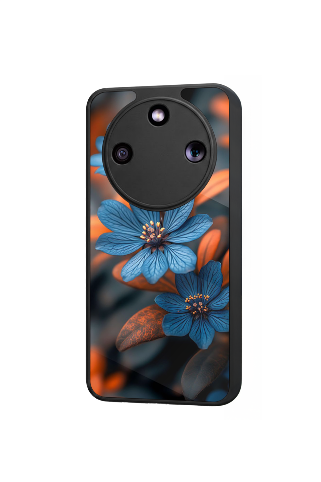 Honor Magic 8 Lite Uyumlu Cicek Tasarımlı Glossy Premium Kılıf