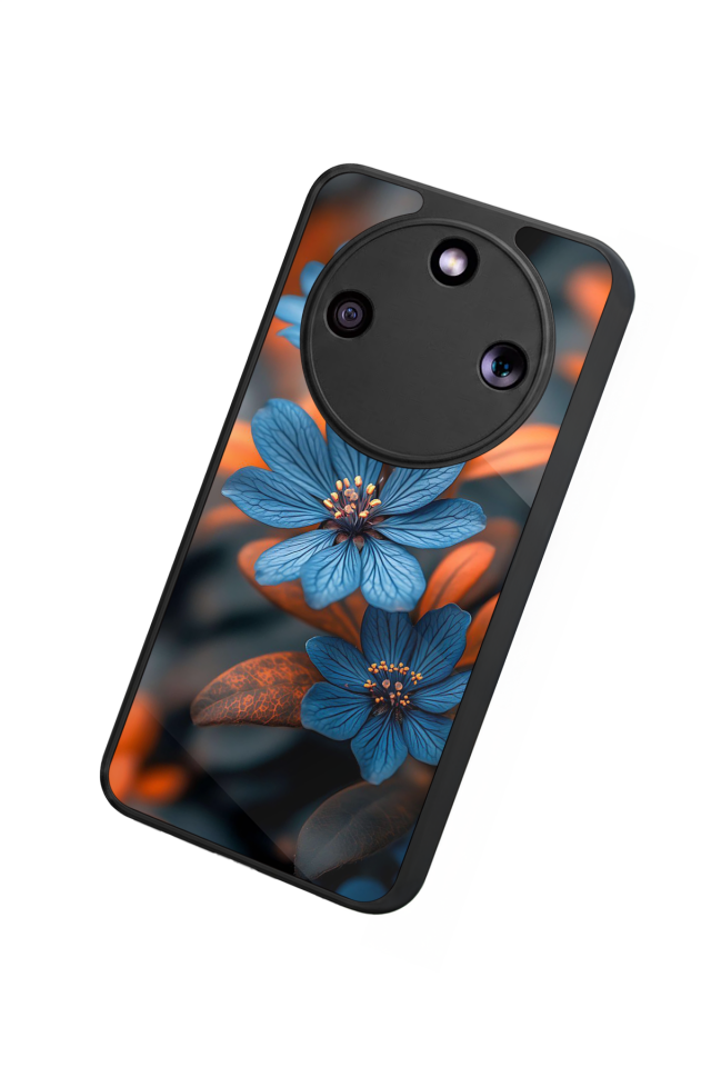Honor Magic 8 Lite Uyumlu Cicek Tasarımlı Glossy Premium Kılıf