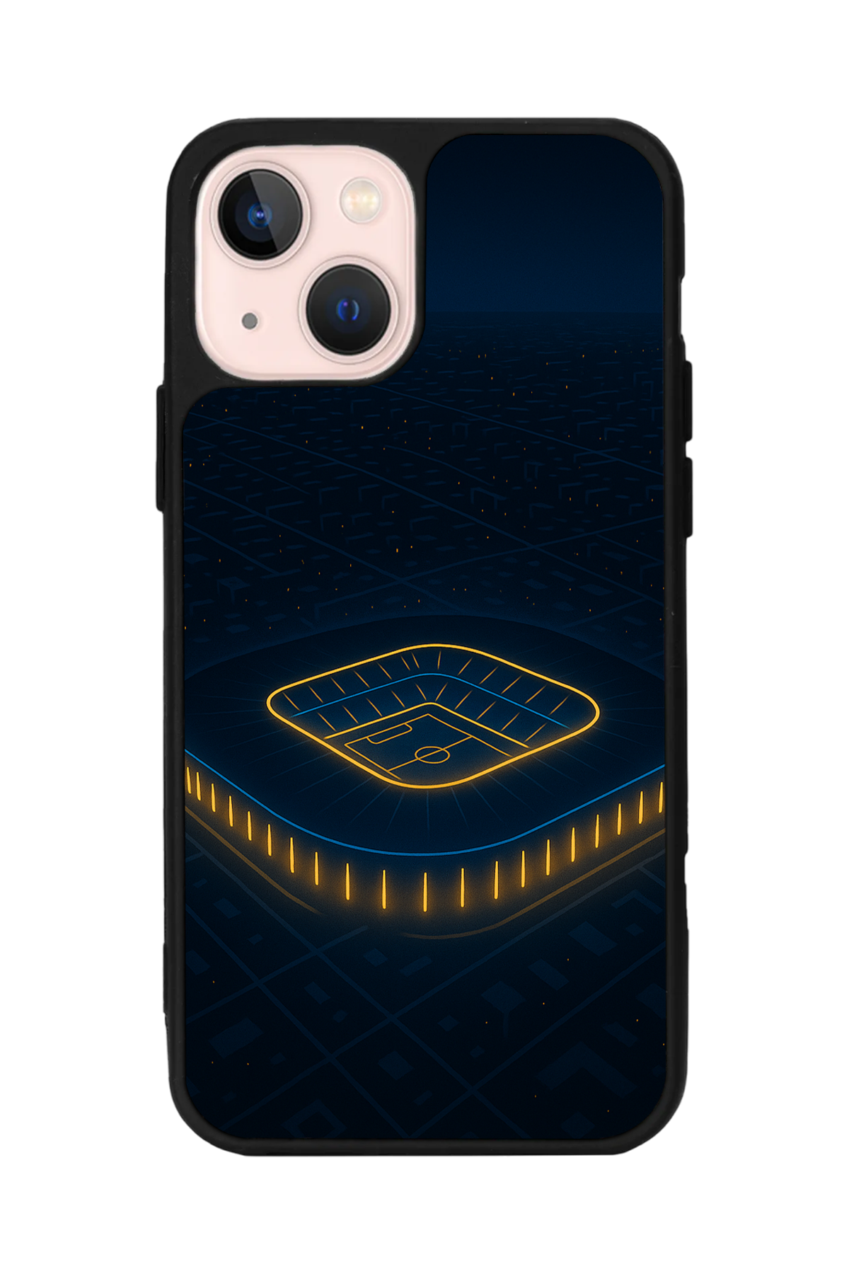 iPhone 13 Mini Uyumlu Fenerbahce Tasarımlı Glossy Premium Kılıf