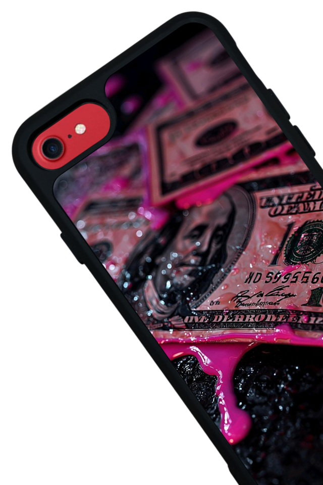 iPhone SE Uyumlu Para Tasarımlı Glossy Premium Kılıf